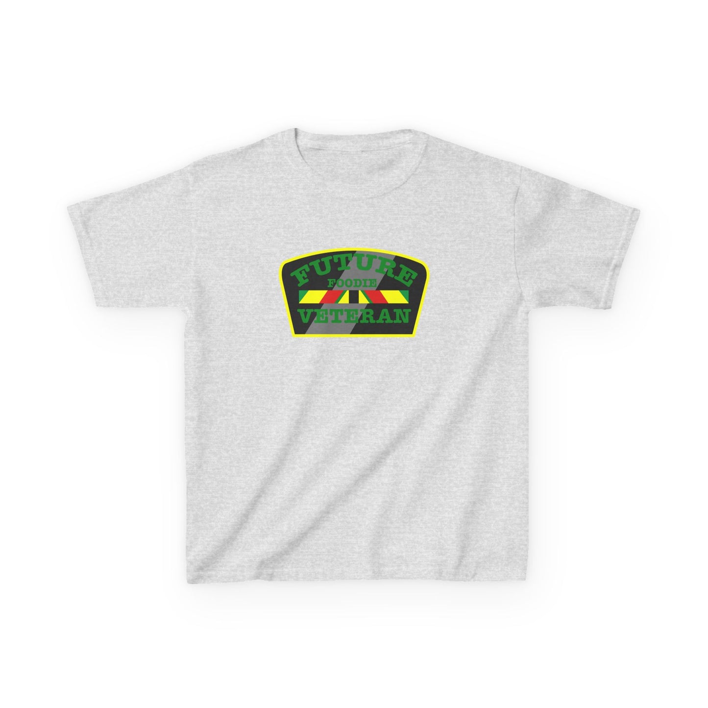 L.O.E.F Future Foodie Veteran Kids Tee Shirt (Green)