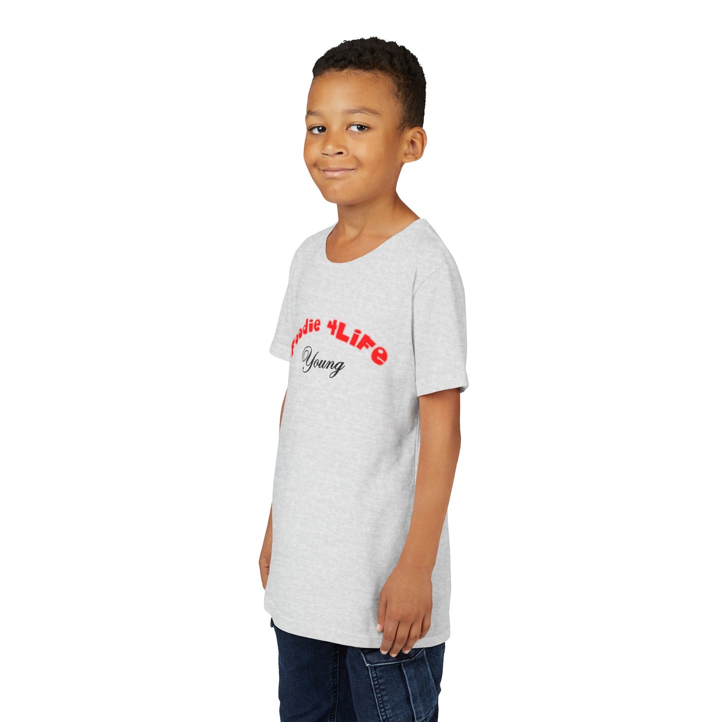 L.O.E.F Foodie 4Life Young Tee Shirt  (Fiery Red)
