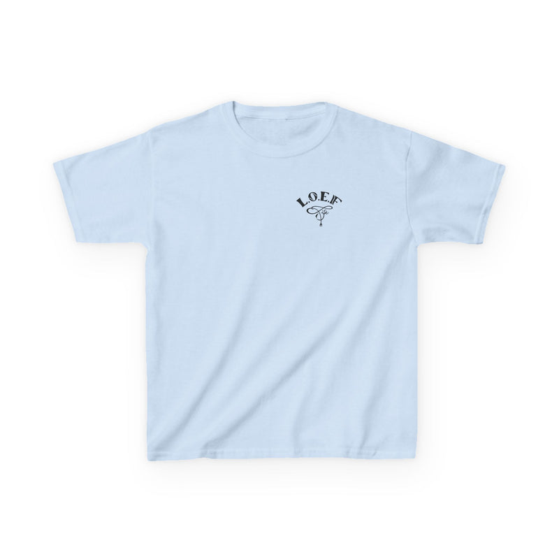 L.O.E.F Foodie 4Life Young Short Sleeve Tee (Fiery Red)