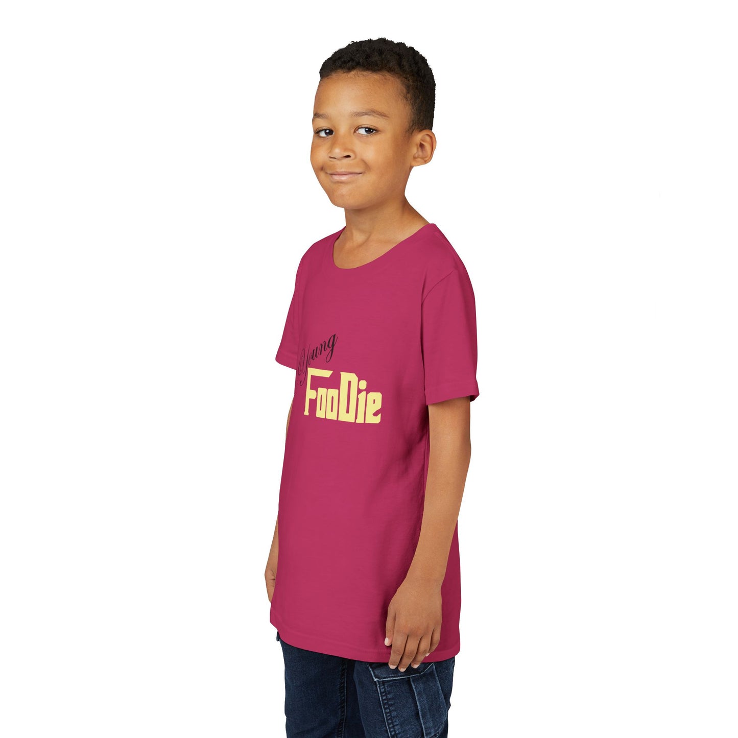 L.O.E.F White Young Foodie Kids Short Sleeve Tee