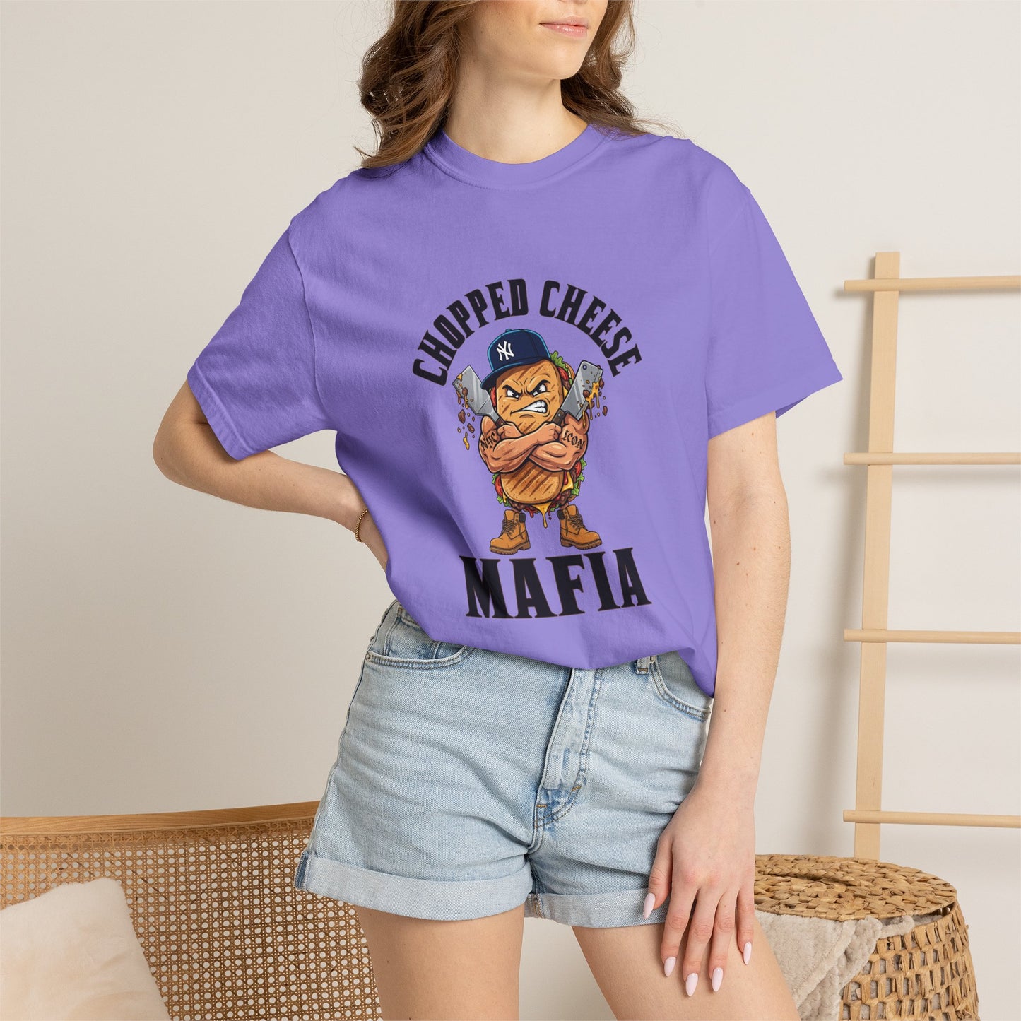 L.O.E.F Mafia Chopped Cheese Unisex Tee Shirt
