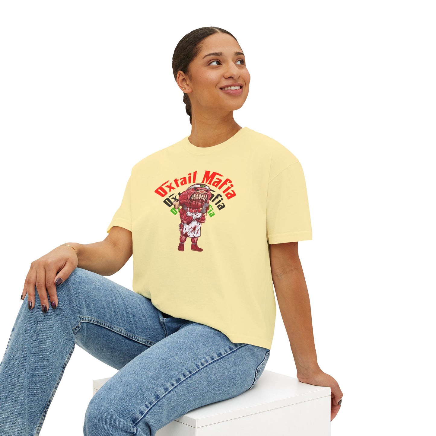 L.O.E.F Oxtail Mafia Boxy Tee
