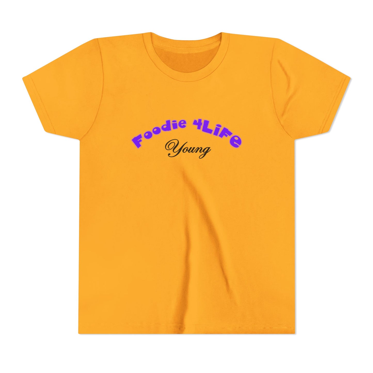 L.O.E.F Foodie 4Life Young Tee Shirt  (Violet)