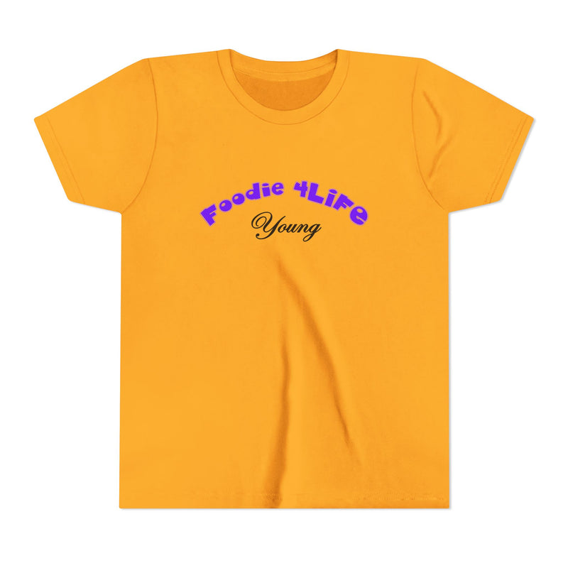 L.O.E.F Foodie 4Life Young Tee Shirt  (Violet)