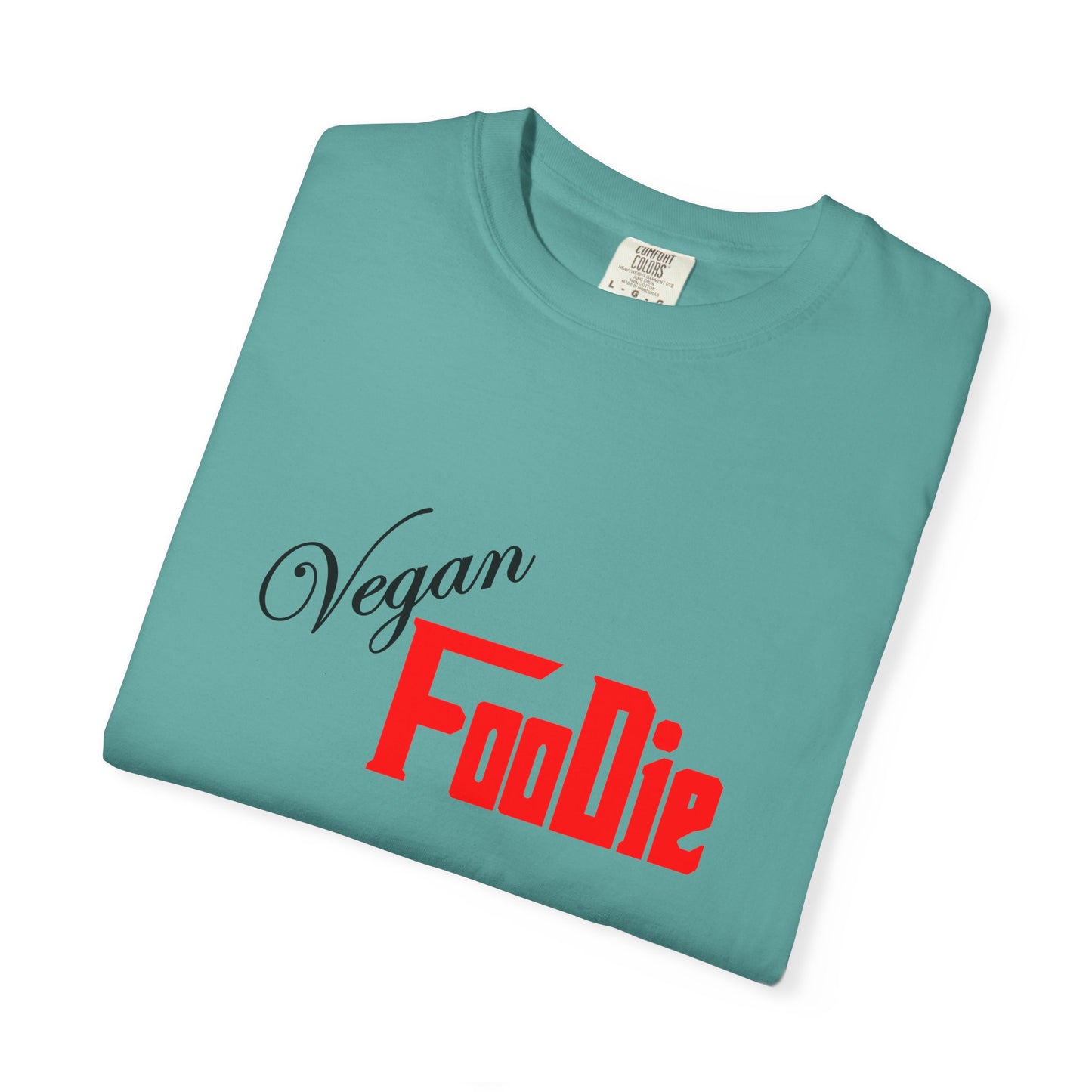 L.O.E.F Unisex Vegan Foodie Tee Shirt (Fiery Red)