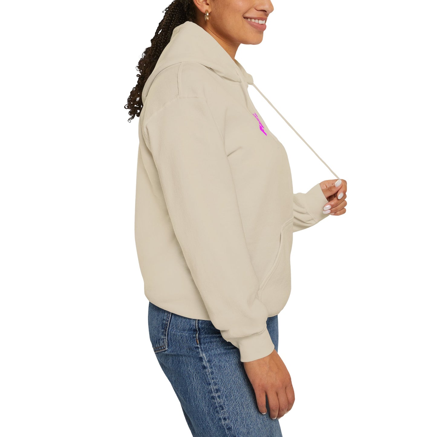 L.O.E.F Foodie 4Life Vegan Hoodie (Fuchsia)