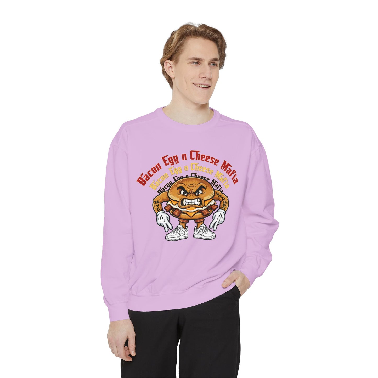 L.O.E.F Bacon Egg n Cheese Mafia Sweatshirt