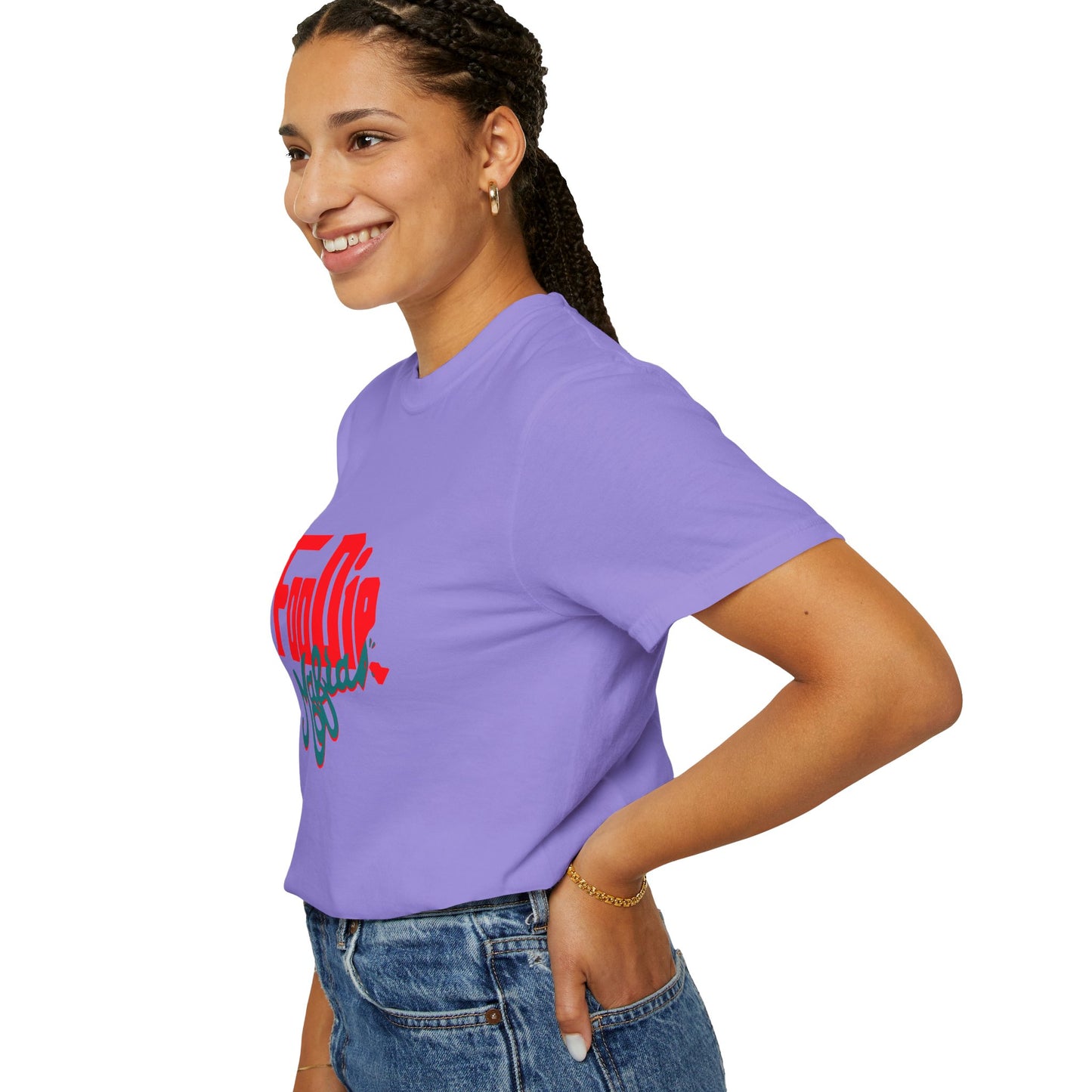 L.O.E.F Red Foodie Mafia Unisex Tee Shirt (Teal)