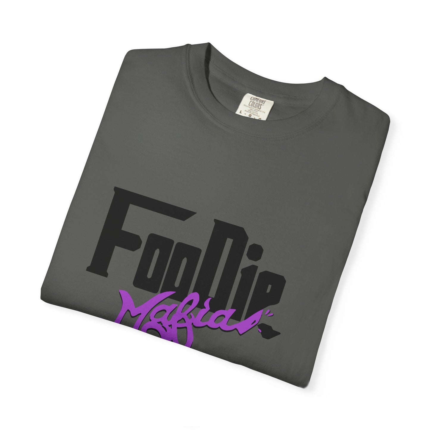 L.O.E.F Foodie Mafia Unisex Tee shirt (Bright Purple)