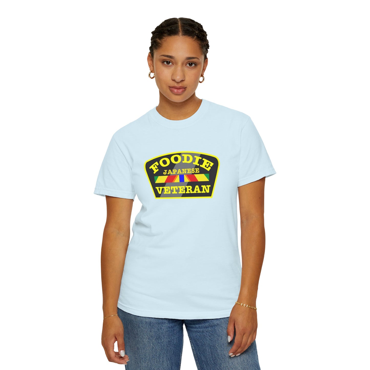 Foodie Veteran Japanese Flag T-Shirt