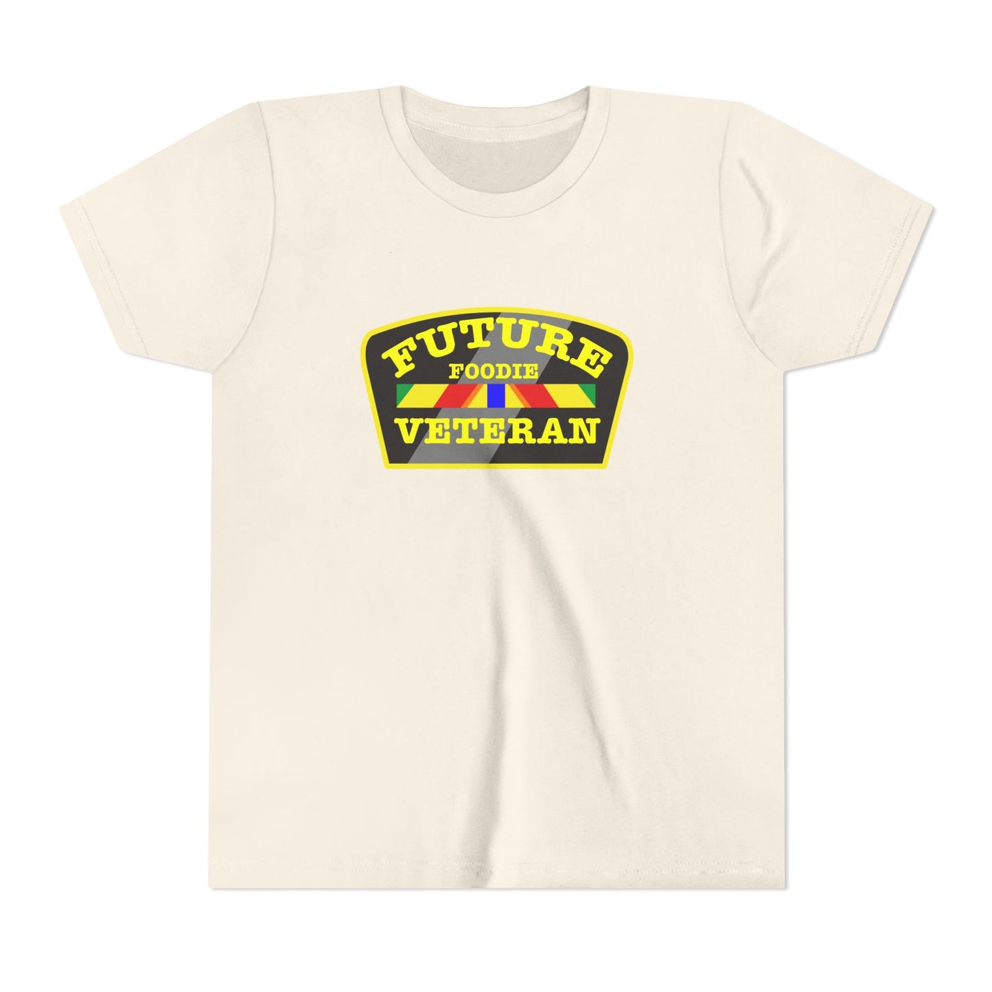 L.O.E.F Future Foodie Veteran Kids Tee Shirt (Yellow)
