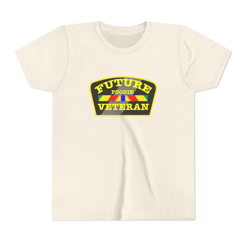 L.O.E.F Future Foodie Veteran Kids Tee Shirt (Yellow)