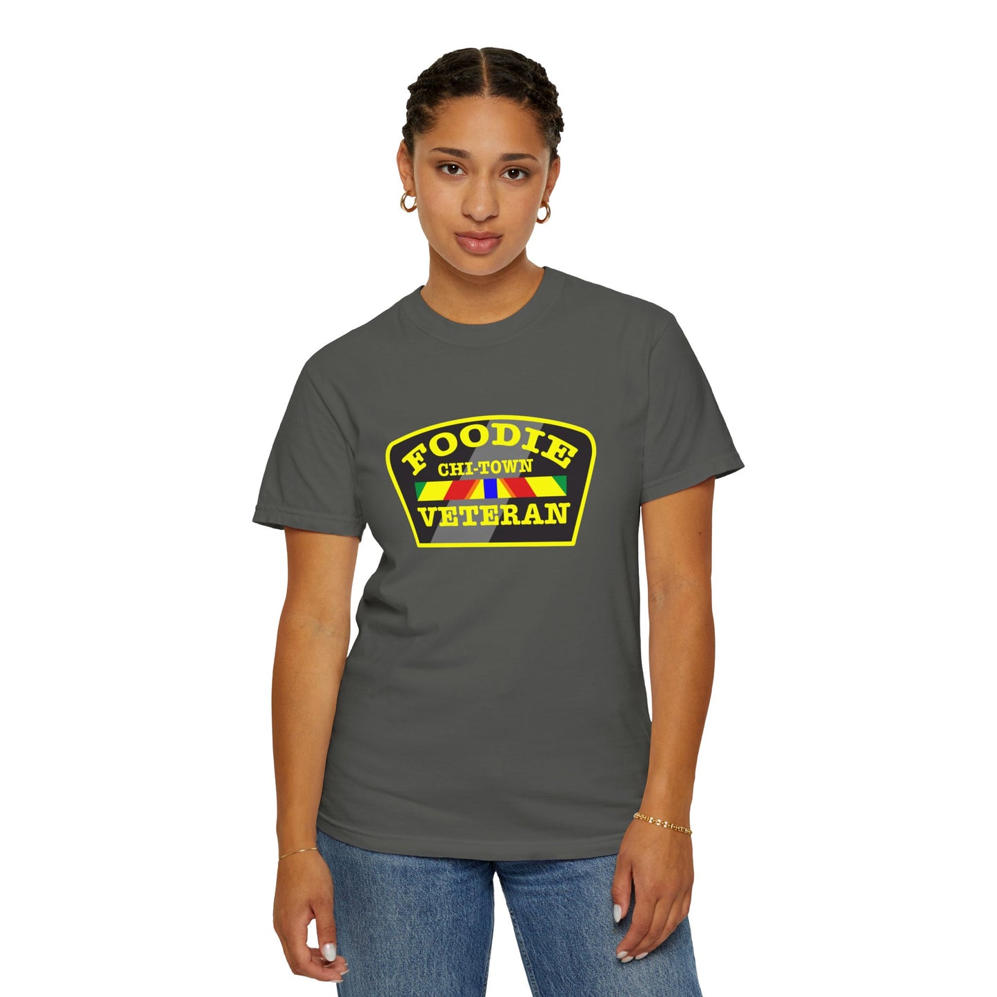 L.O.E.F Foodie Veteran CHI-TOWN Unisex Tee Shirt