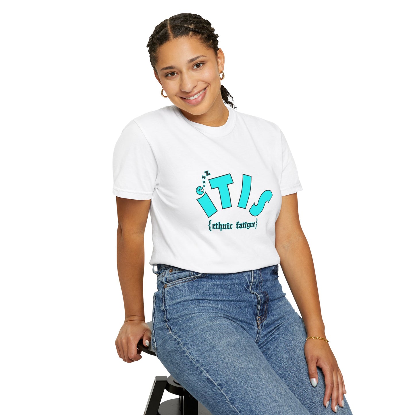 L.O.E.F ITIS Unisex Tee shirt (Blue)