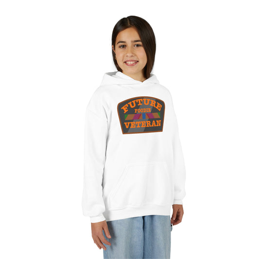 L.O.E.F Future Foodie Veteran Kids Hoodie (Orange)