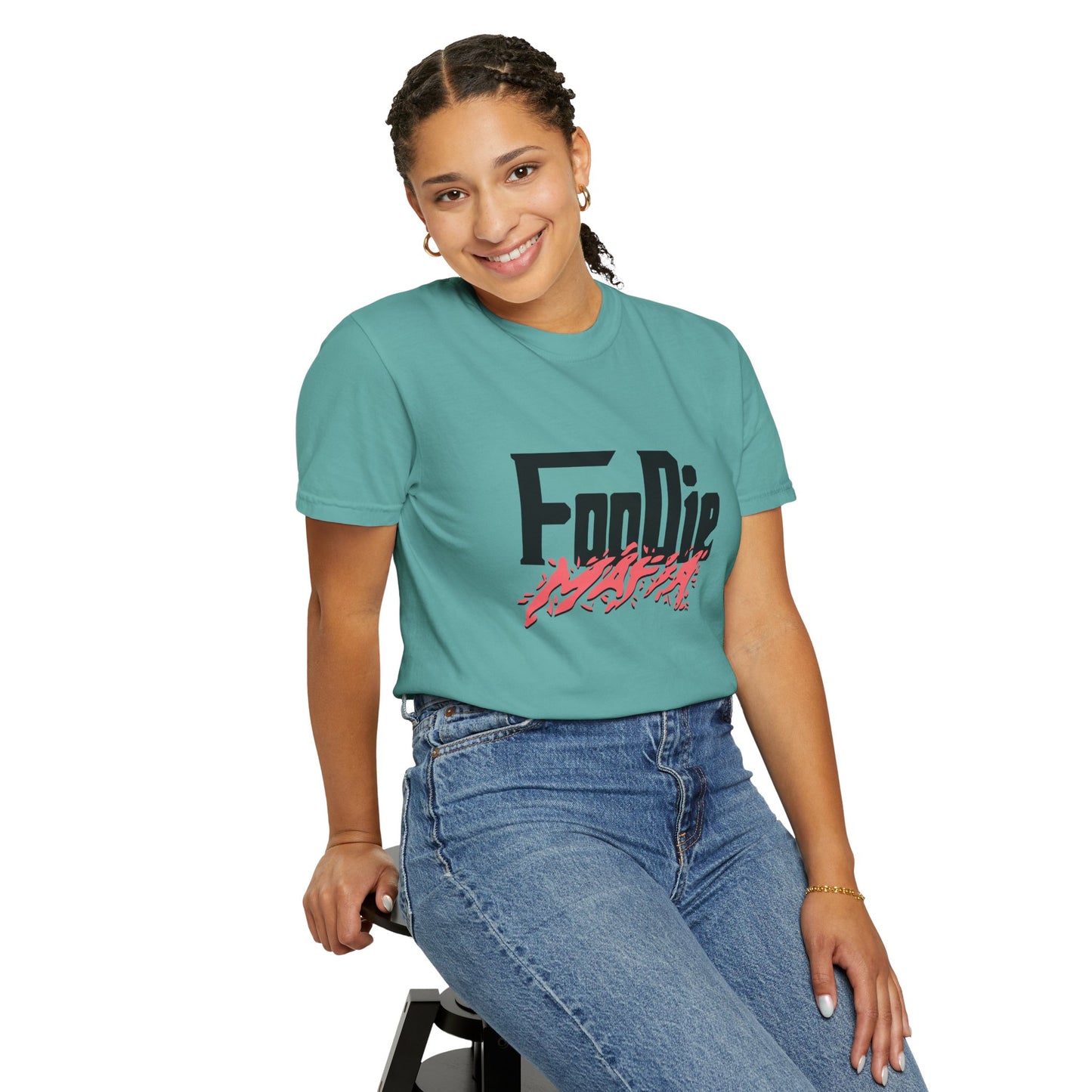 L.O.E.F Foodie Mafia Tee Shirt (Rust)