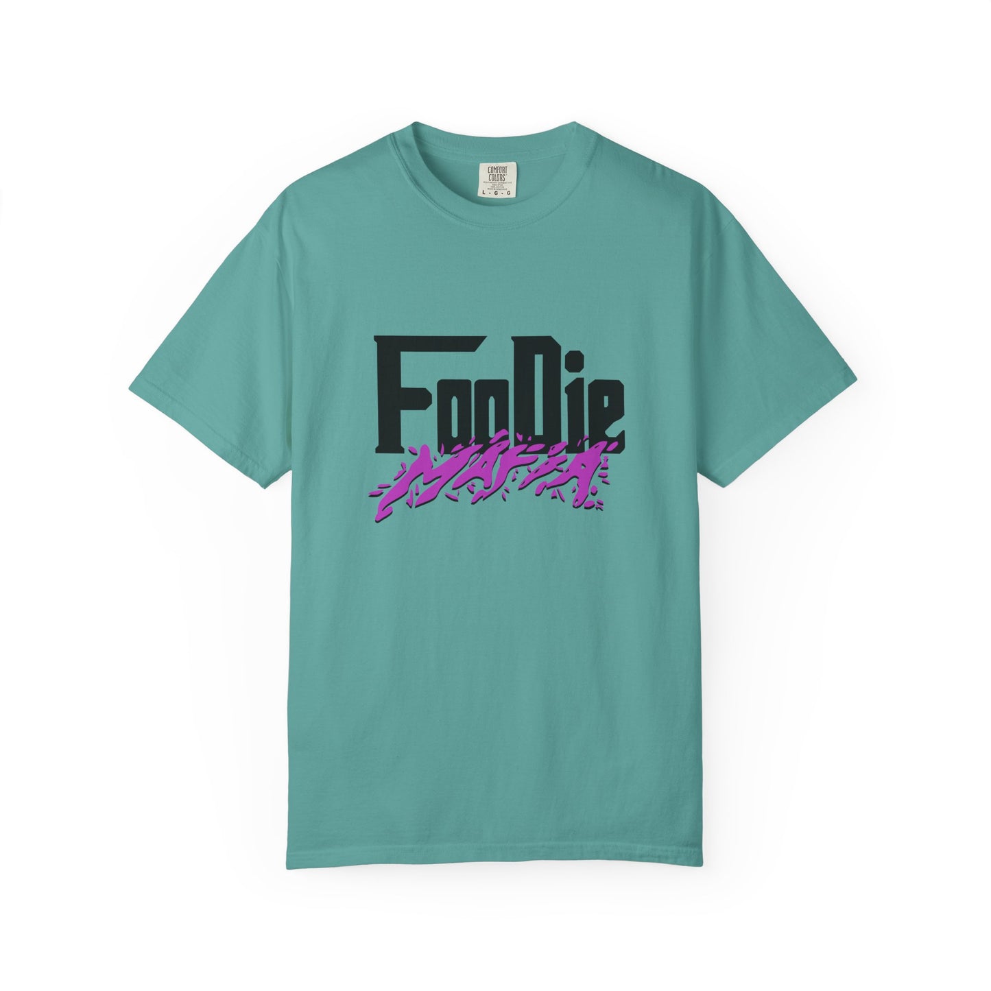 L.O.E.F Foodie Mafia Unisex Tee Shirt (Bright Purple)