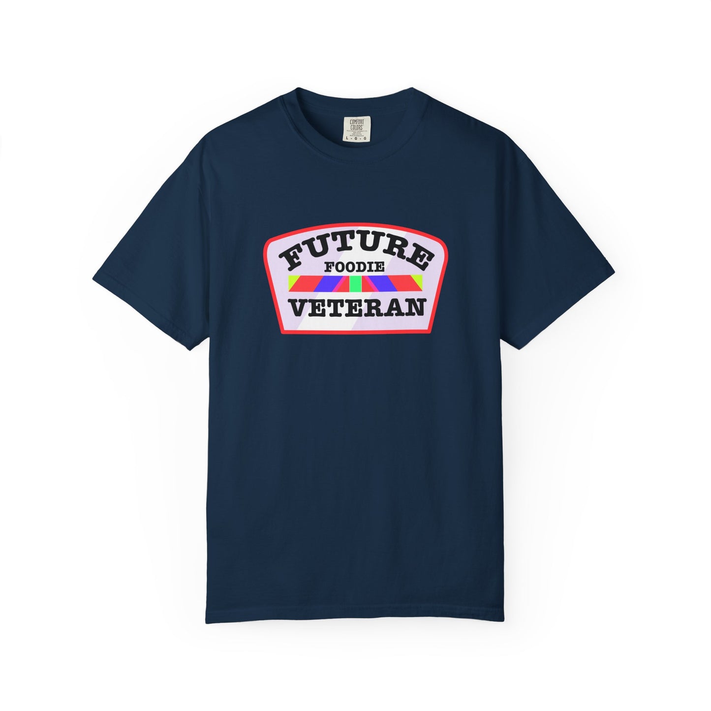 L.O.E.F Future Foodie Veteran Unisex Tee Shirt (Soft Pink)