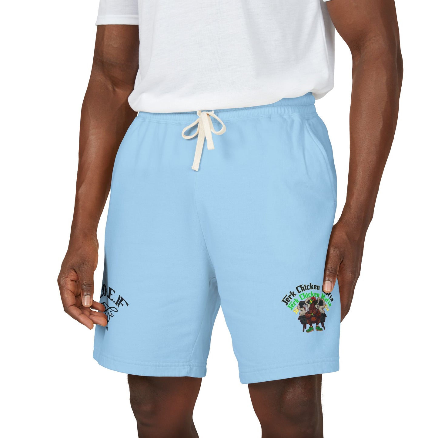 L.O.E.F Jerk Chicken Mafia Sweat Shorts