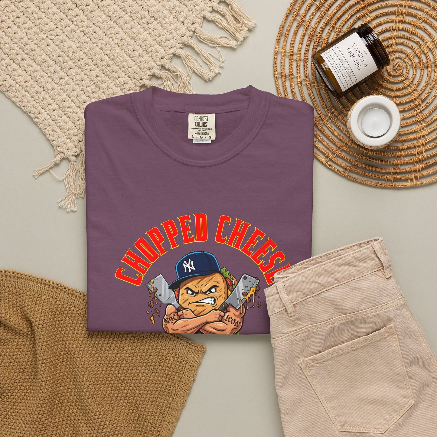 L.O.E.F Mafia Chopped Cheese Unisex Tee Shirt