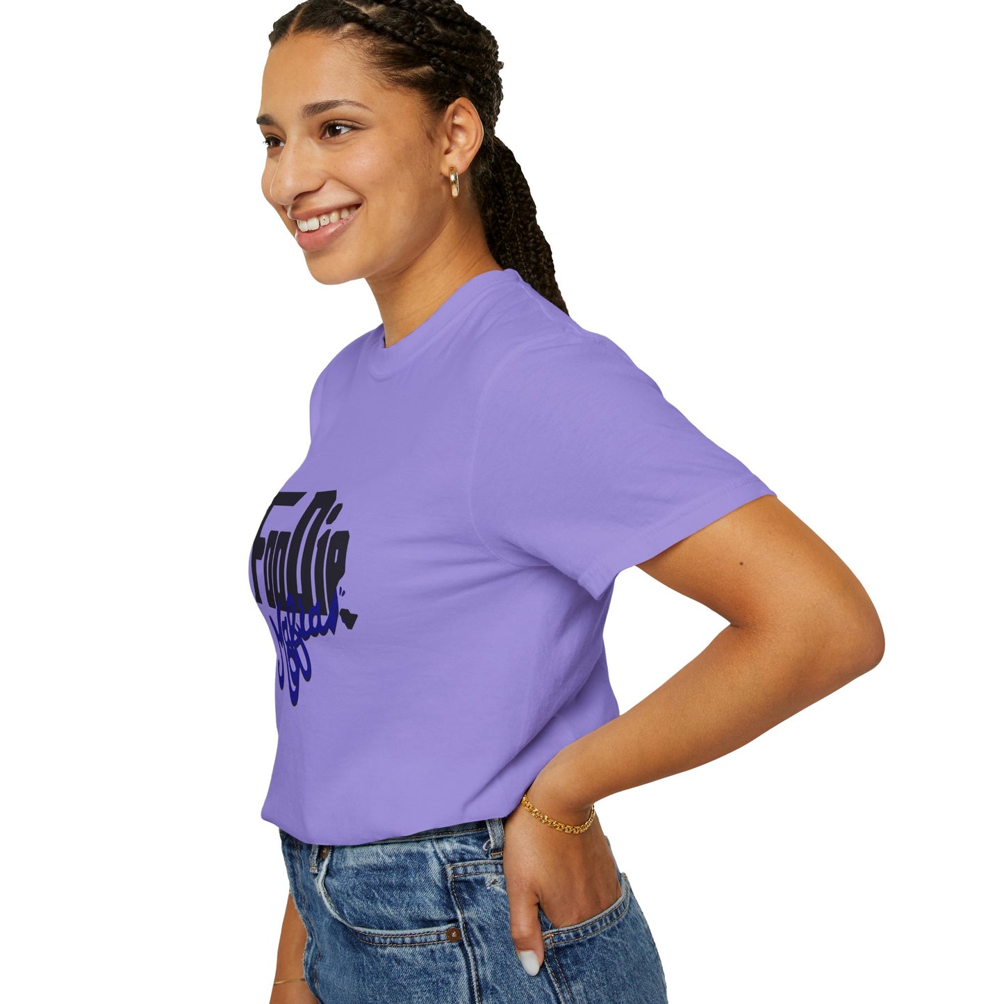 L.O.E.F Foodie Mafia Unisex Tee shirt (Dark Blue)