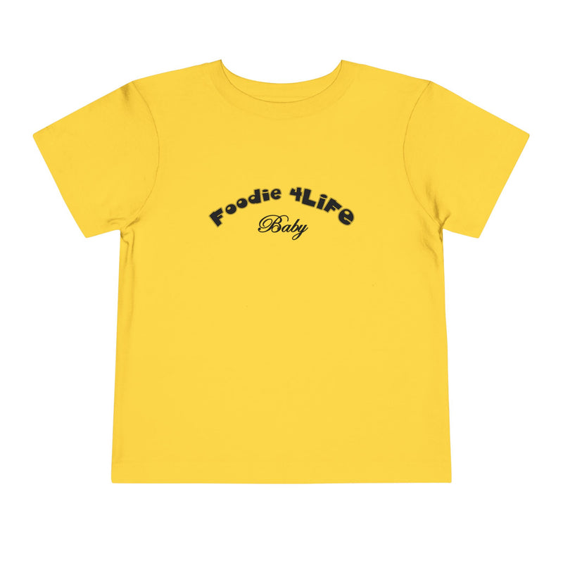 L.O.E.F Foodie 4Life Baby Tee Shirt  (Black)