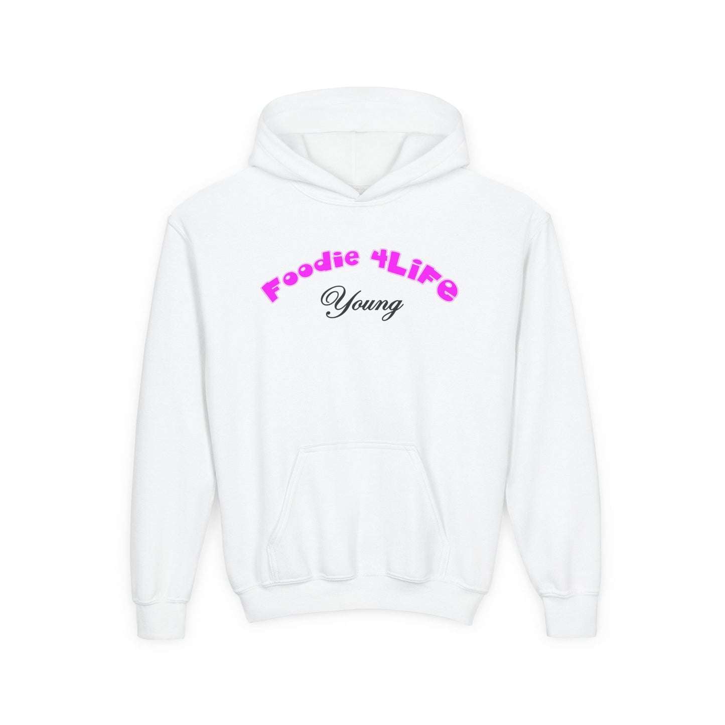 L.O.E.F Foodie 4Life Young Hoodie (Fuchsia)
