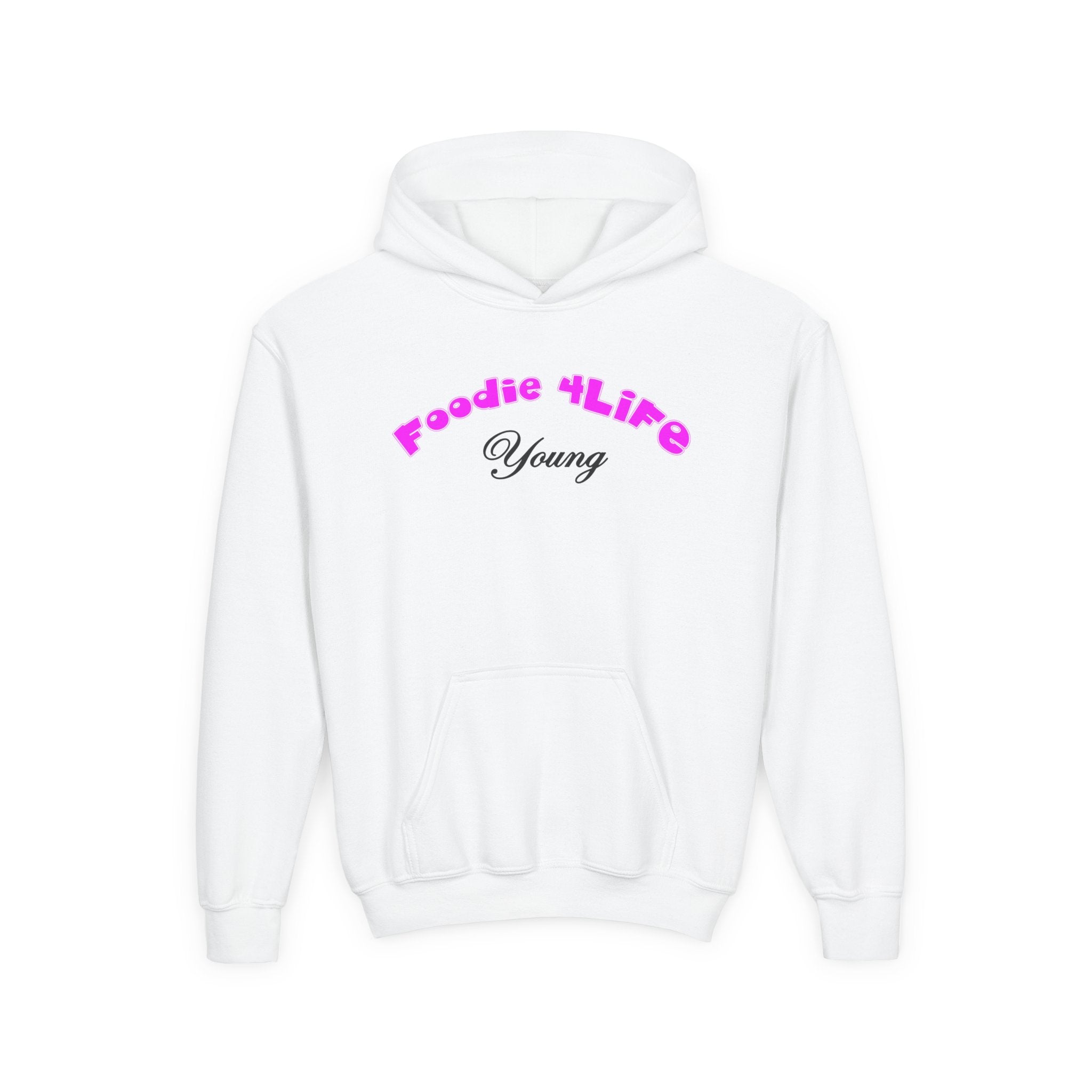 L.O.E.F Foodie 4Life Young Hoodie (Fuchsia)