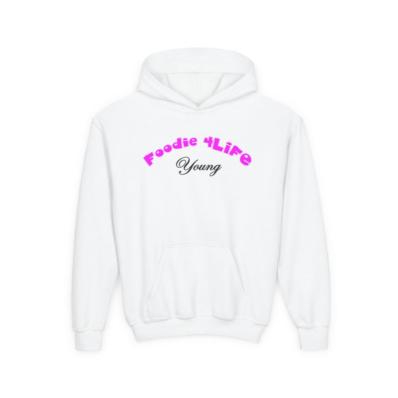 L.O.E.F Foodie 4Life Young Hoodie (Fuchsia)