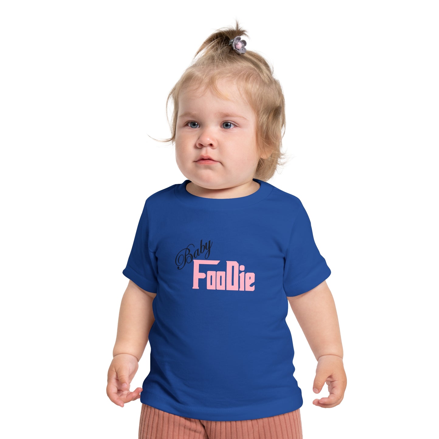 L.O.E.F Baby Foodie Toodler Tee Shirt (Soft Pink)