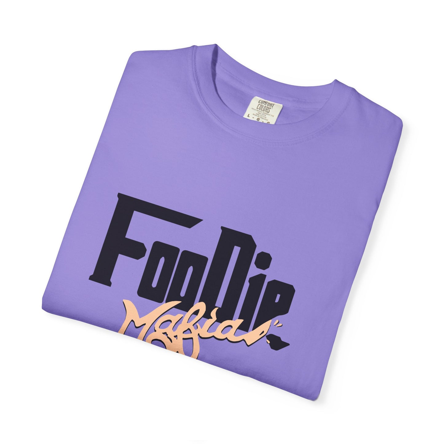 L.O.E.F Foodie Mafia Unisex Tee Shirt (Soft Yellow)
