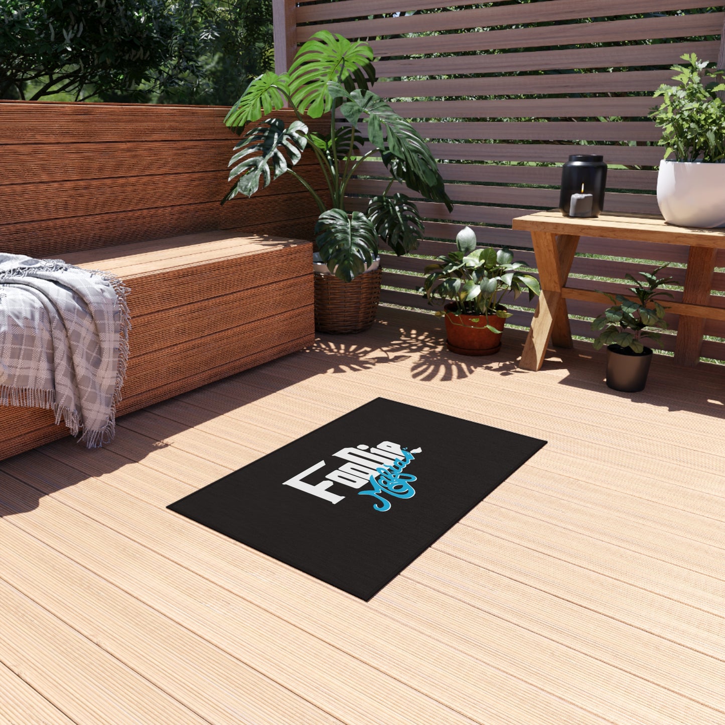 L.O.E.F Foodie Mafia Outdoor Rug