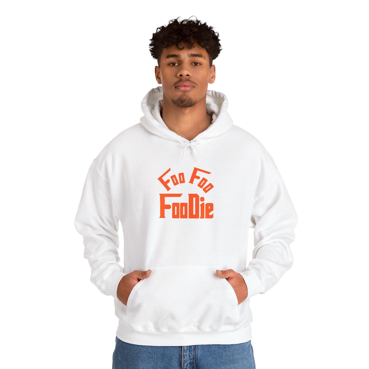L.O.E.F Unisex Hooded Sweatshirt (Neon Orange)