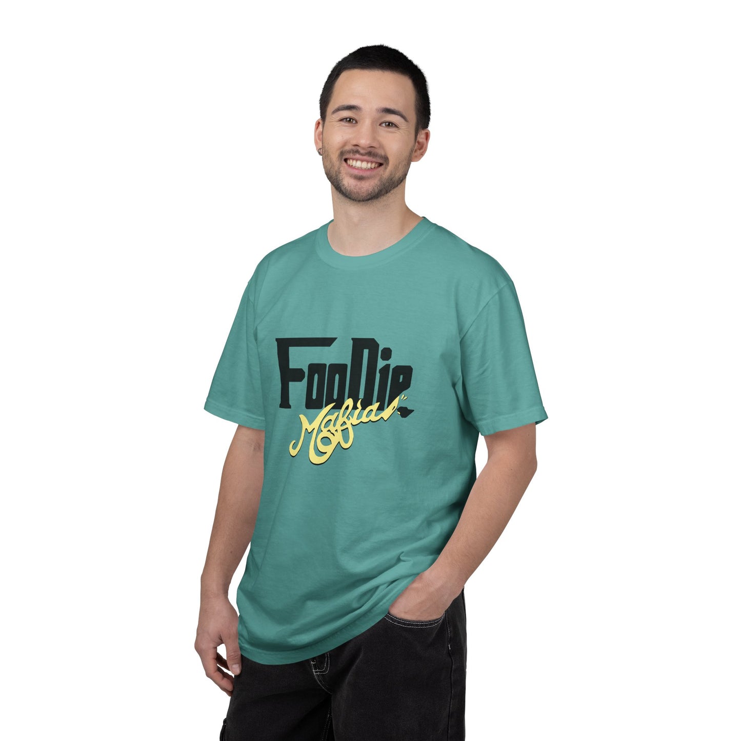 L.O.E.F Foodie Mafia Unisex Tee shirt (Soft Yellow)