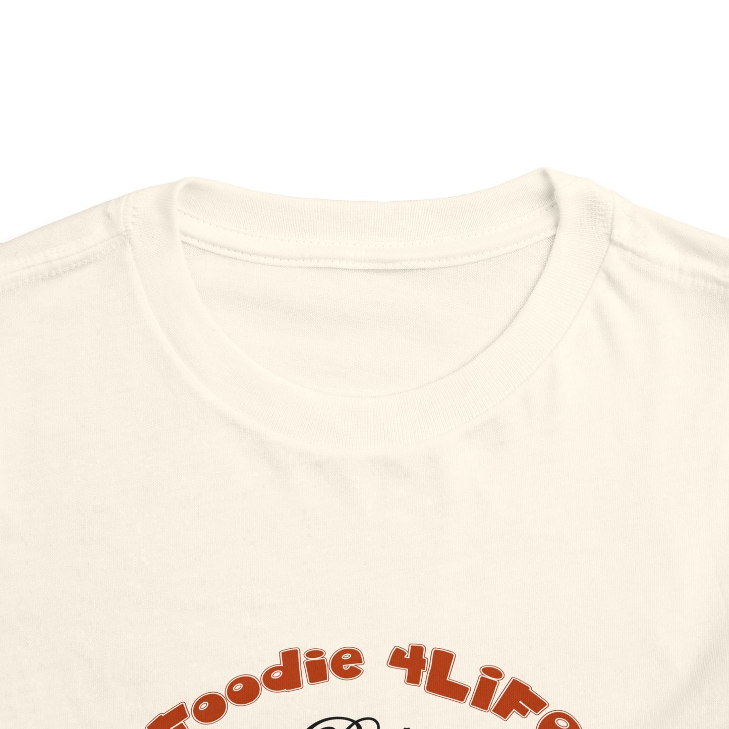 L.O.E.F Foodie 4Life Baby Tee Shirt  (Rust)