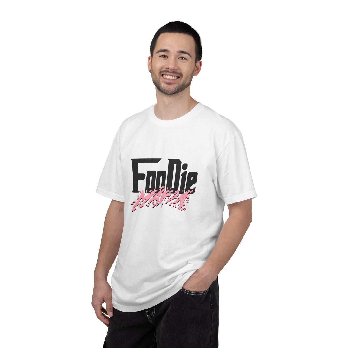 L.O.E.F Foodie Mafia Tee Shirt (Soft Pink)