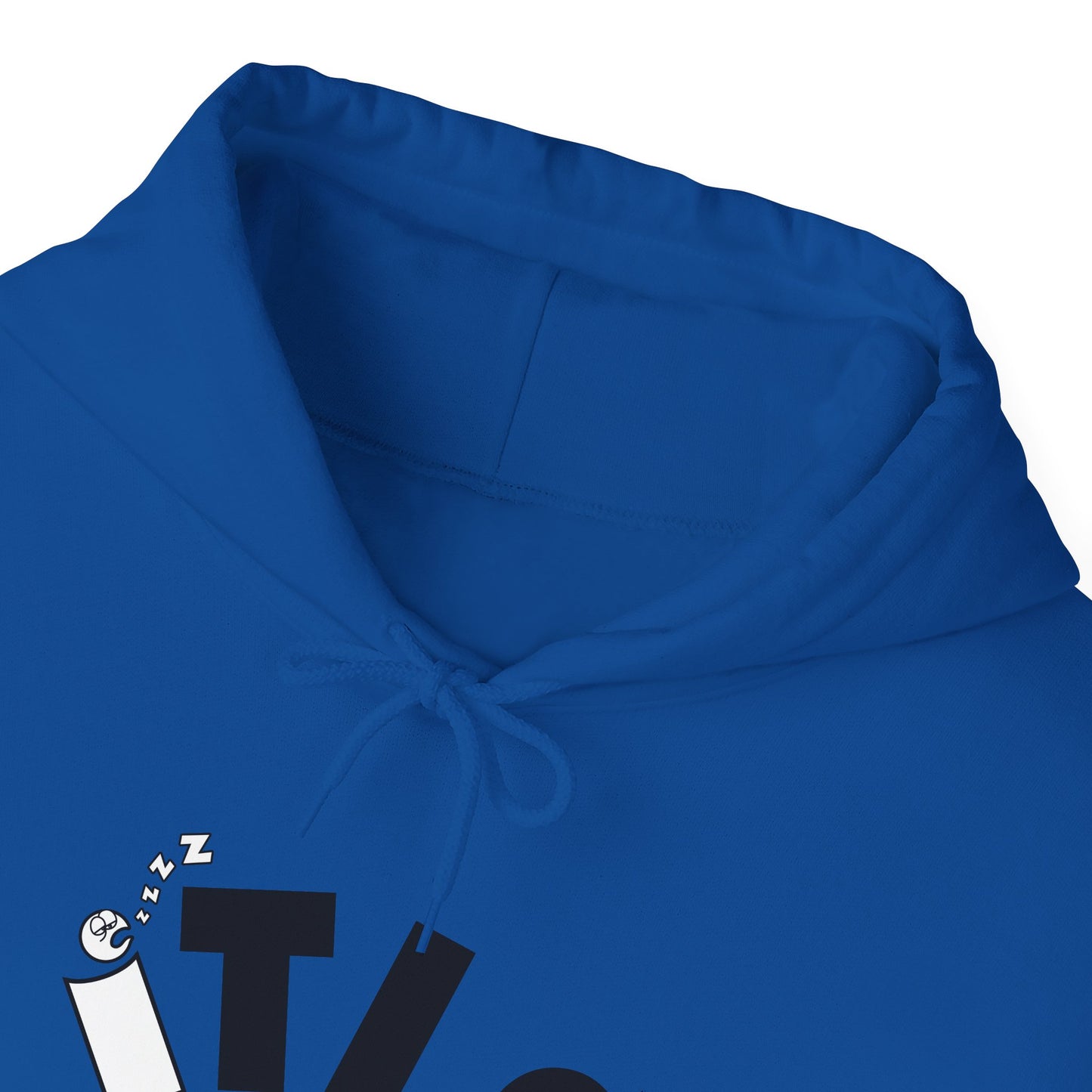 L.O.E.F ITIS Unisex Hooded Sweatshirt (White and Black)