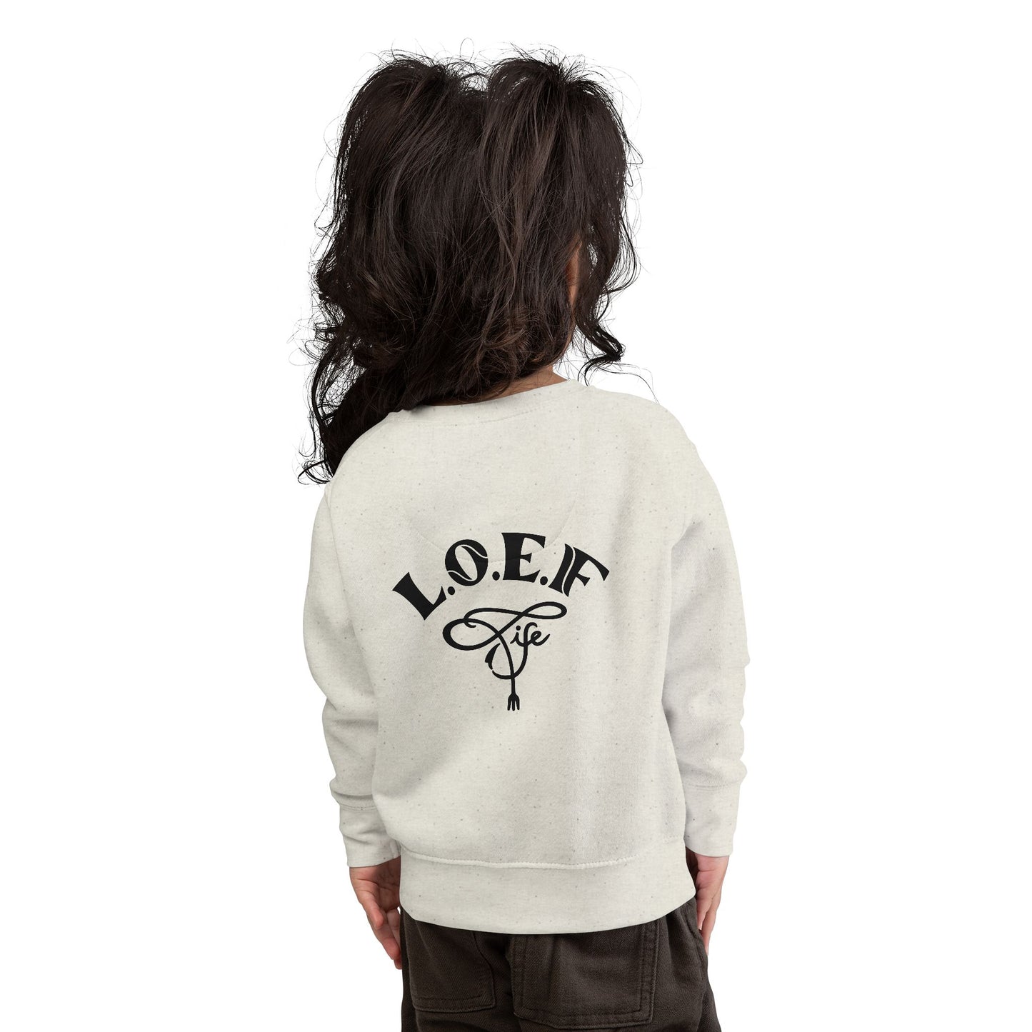 L.O.E.F Foodie 4Life Baby Sweatshirt  (Dark Blue)