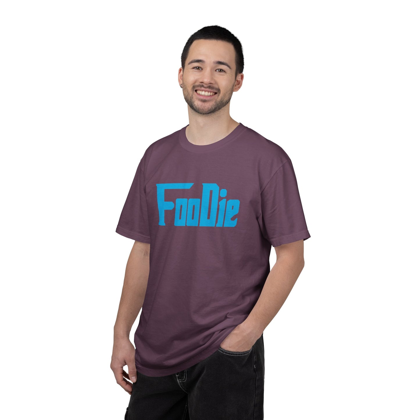 L.O.E.F Foodie Unisex Tee Shirt (Sky Blue)