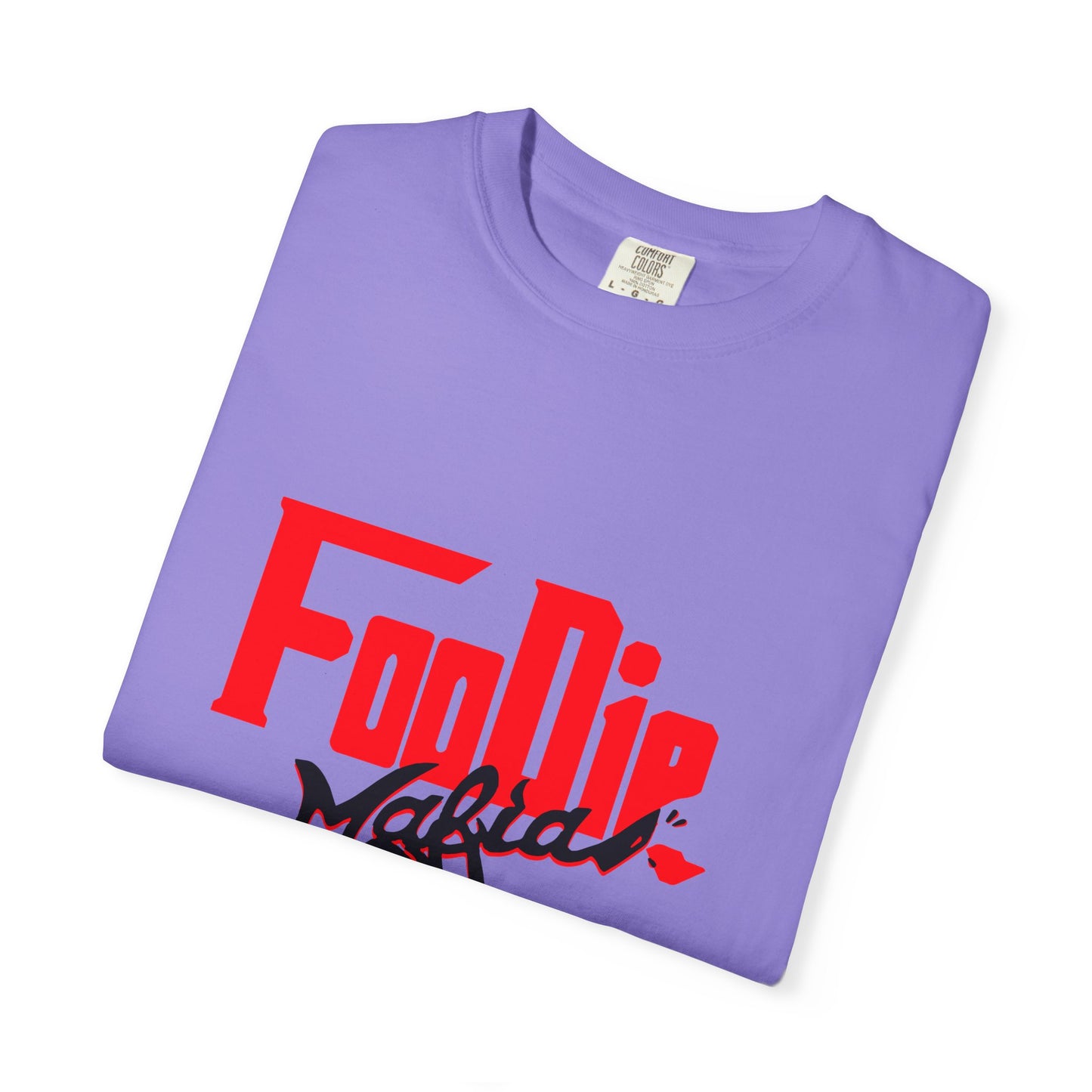 L.O.E.F Red Foodie Mafia Unisex Tee shirt (Black)