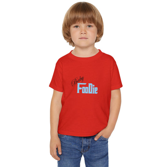 L.O.E.F Baby Foodie Toddler Tee Shirt (Light Blue)