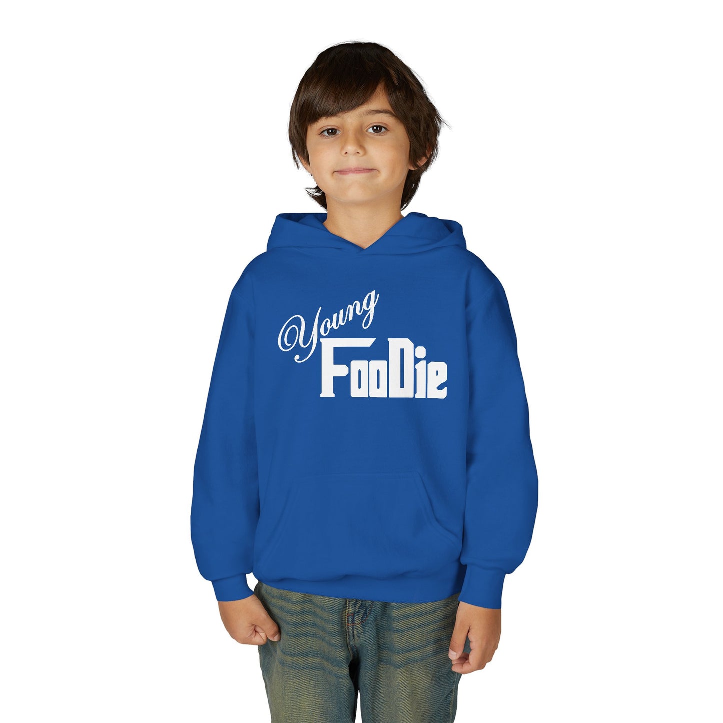 L.O.E.F Young Foodie Youth Hooded Sweatshirt (White)