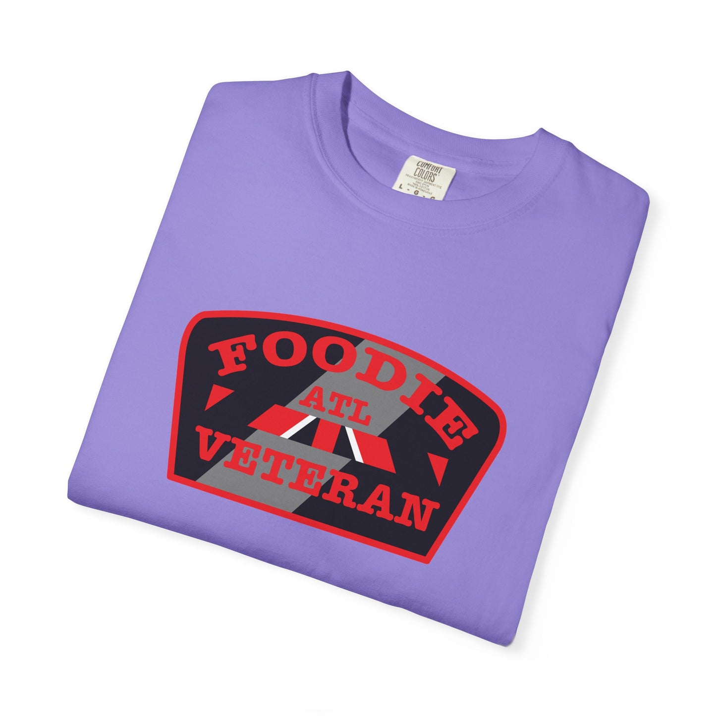 L.O.E.F Foodie Veteran ATL Unisex Tee Shirt (Red)