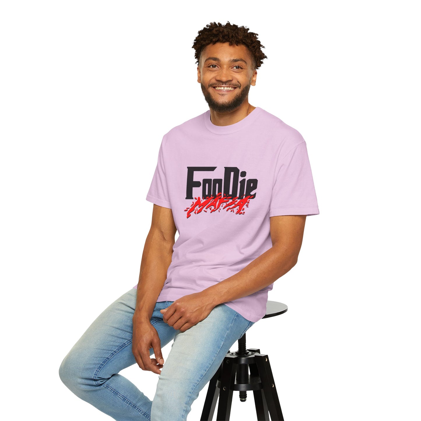 L.O.E.F Foodie Mafia Unisex Tee Shirt (Red)