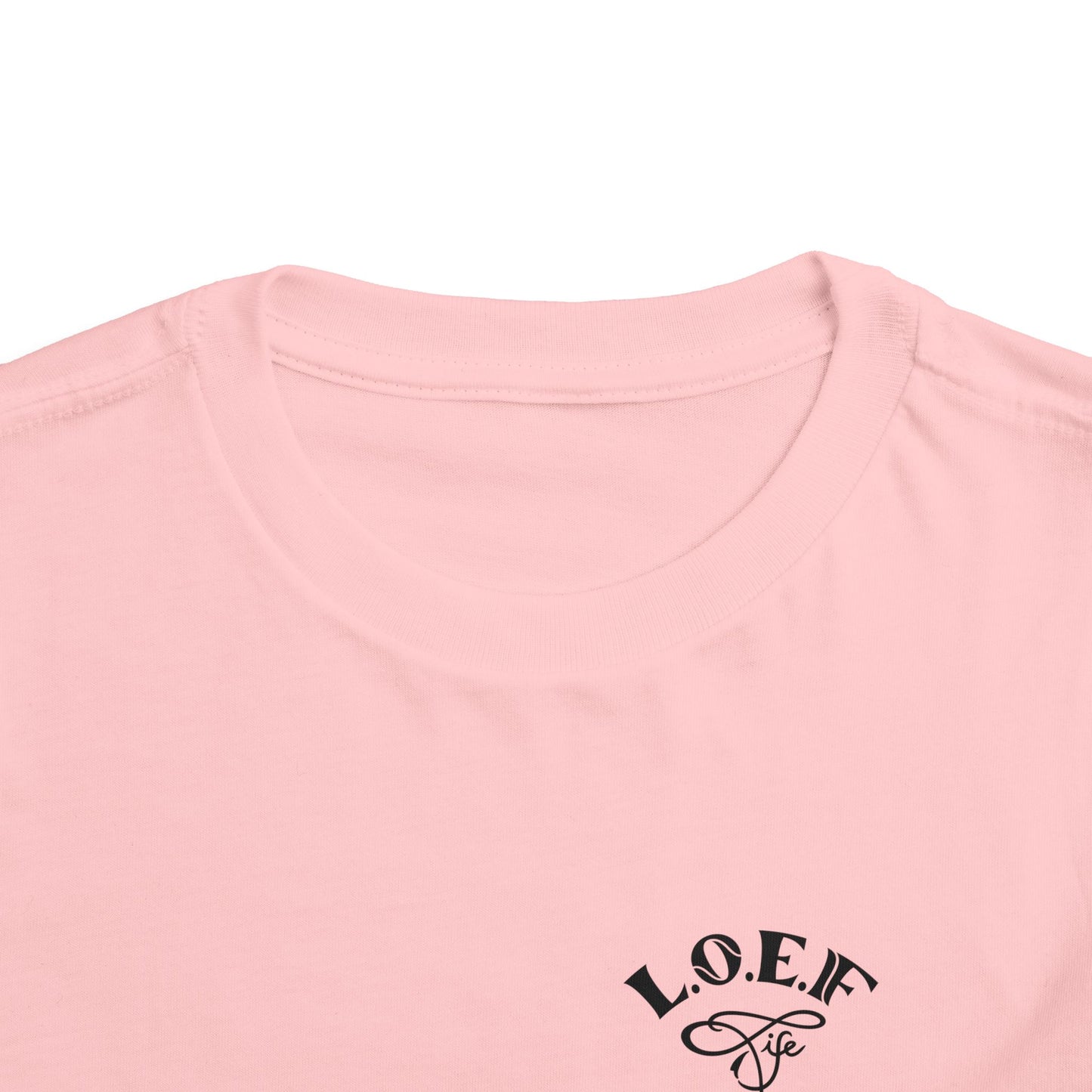 L.O.E.F Foodie 4Life Baby Short Sleeve Tee Shirt (Dark Blue)