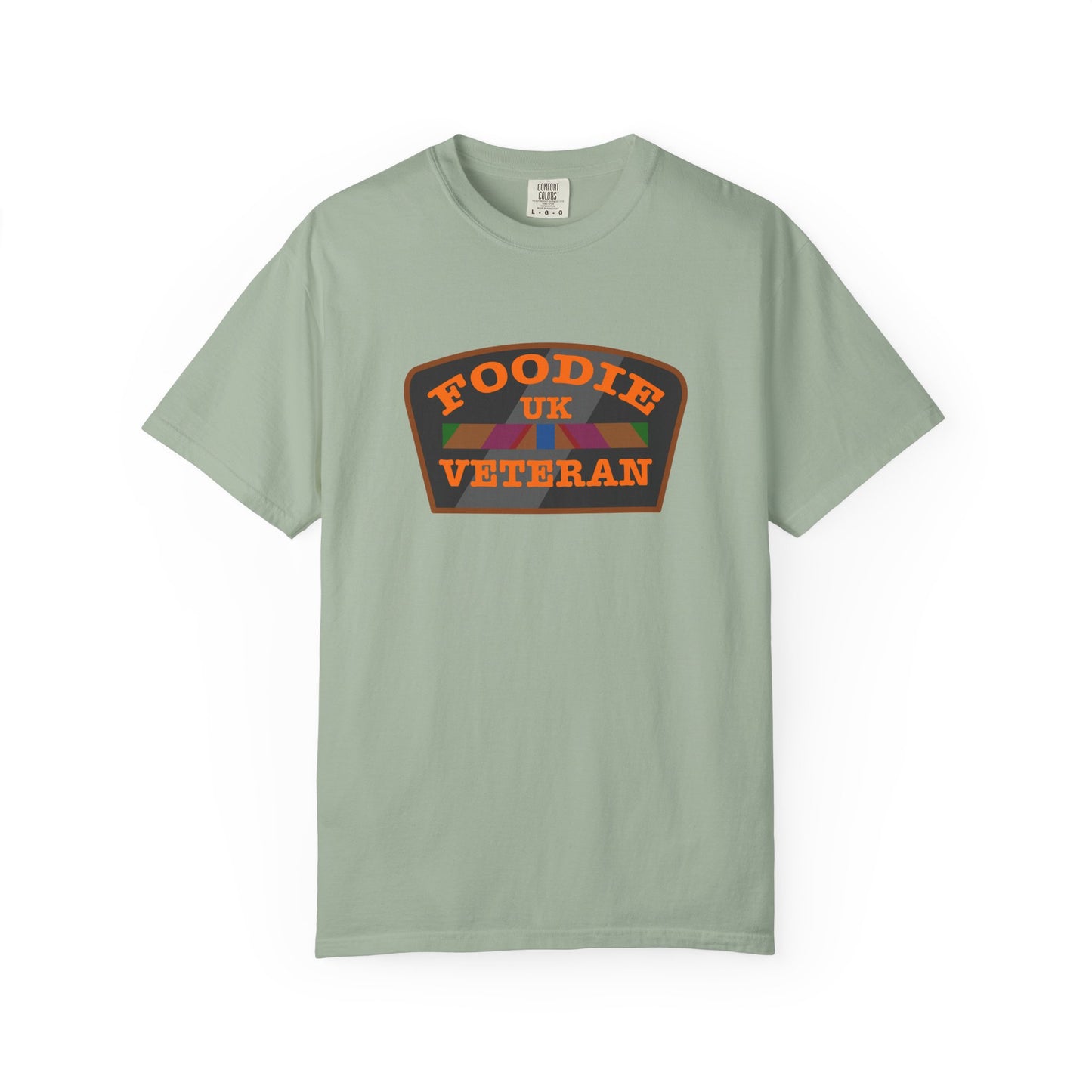 L.O.E.F Foodie Veteran UK Unisex Tee Shirt (Orange)