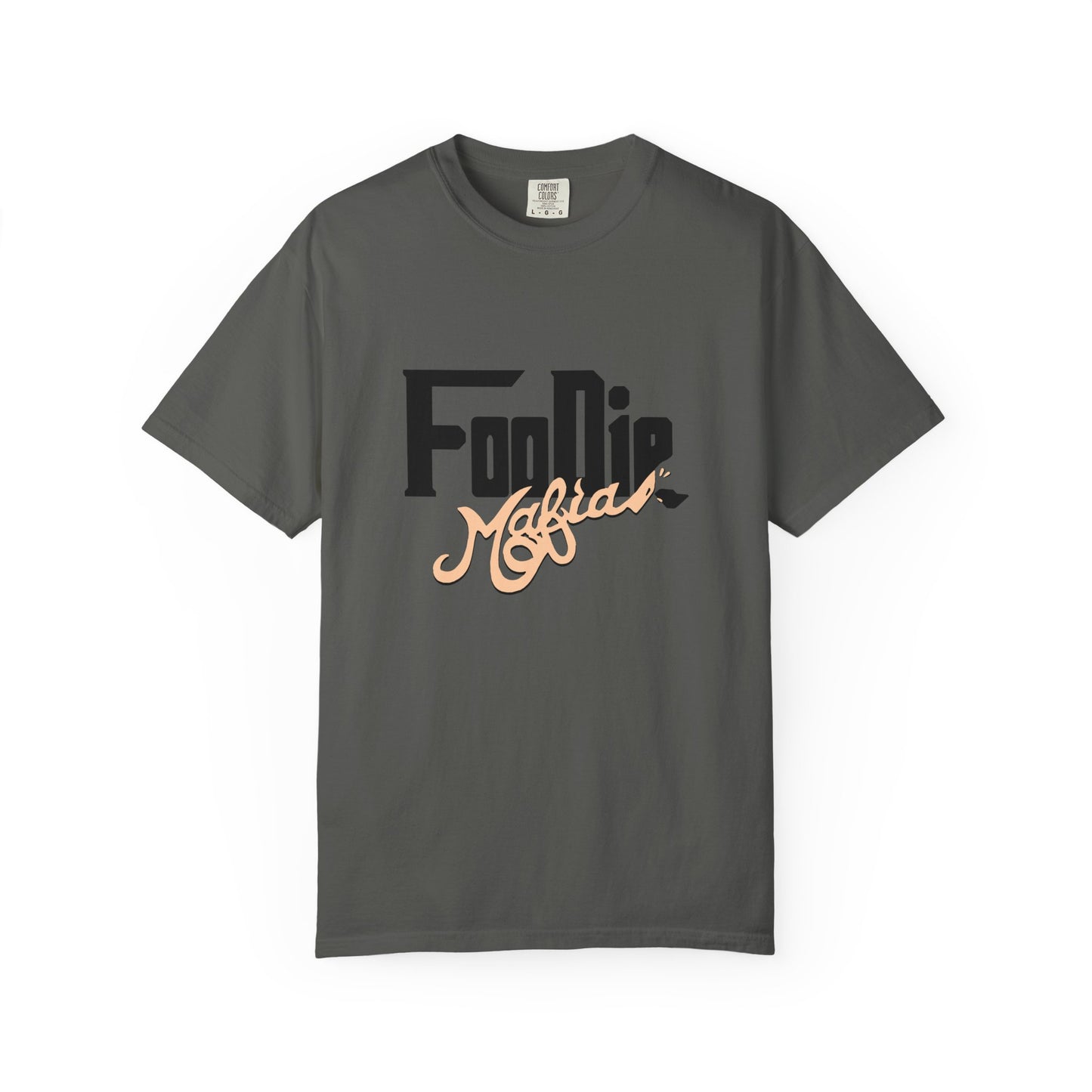 L.O.E.F Foodie Mafia Unisex Tee Shirt (Soft Yellow)