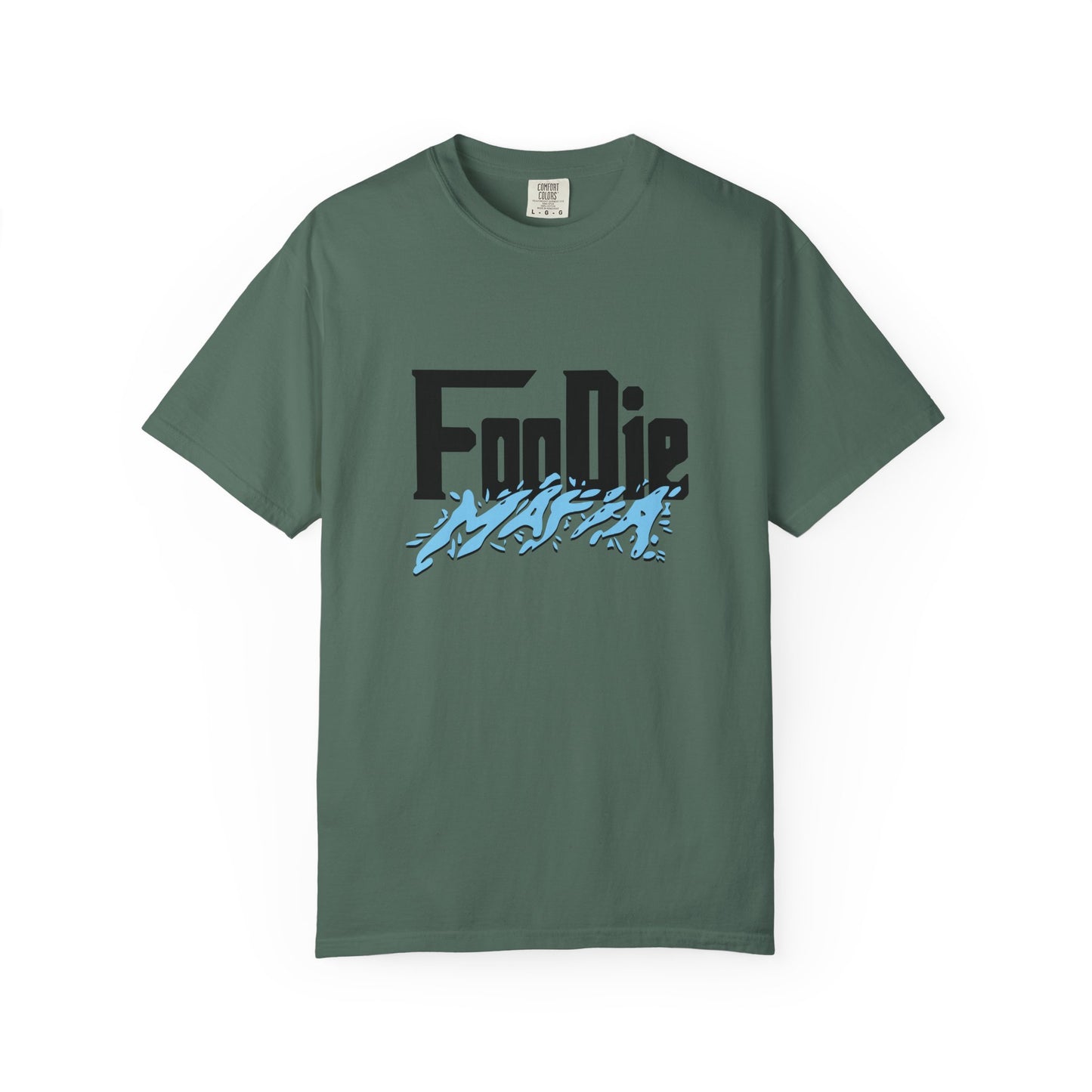 L.O.E.F Foodie Mafia Unisex Tee Shirt (Baby Blue)
