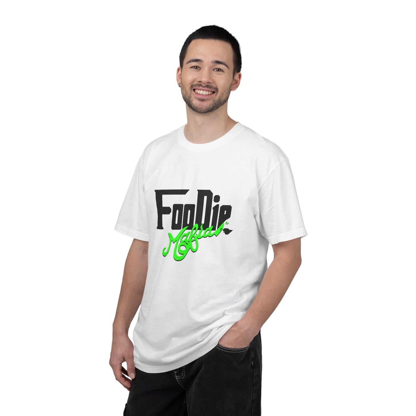 L.O.E.F Foodie Mafia Unisex Tee Shirt (Neon Green)