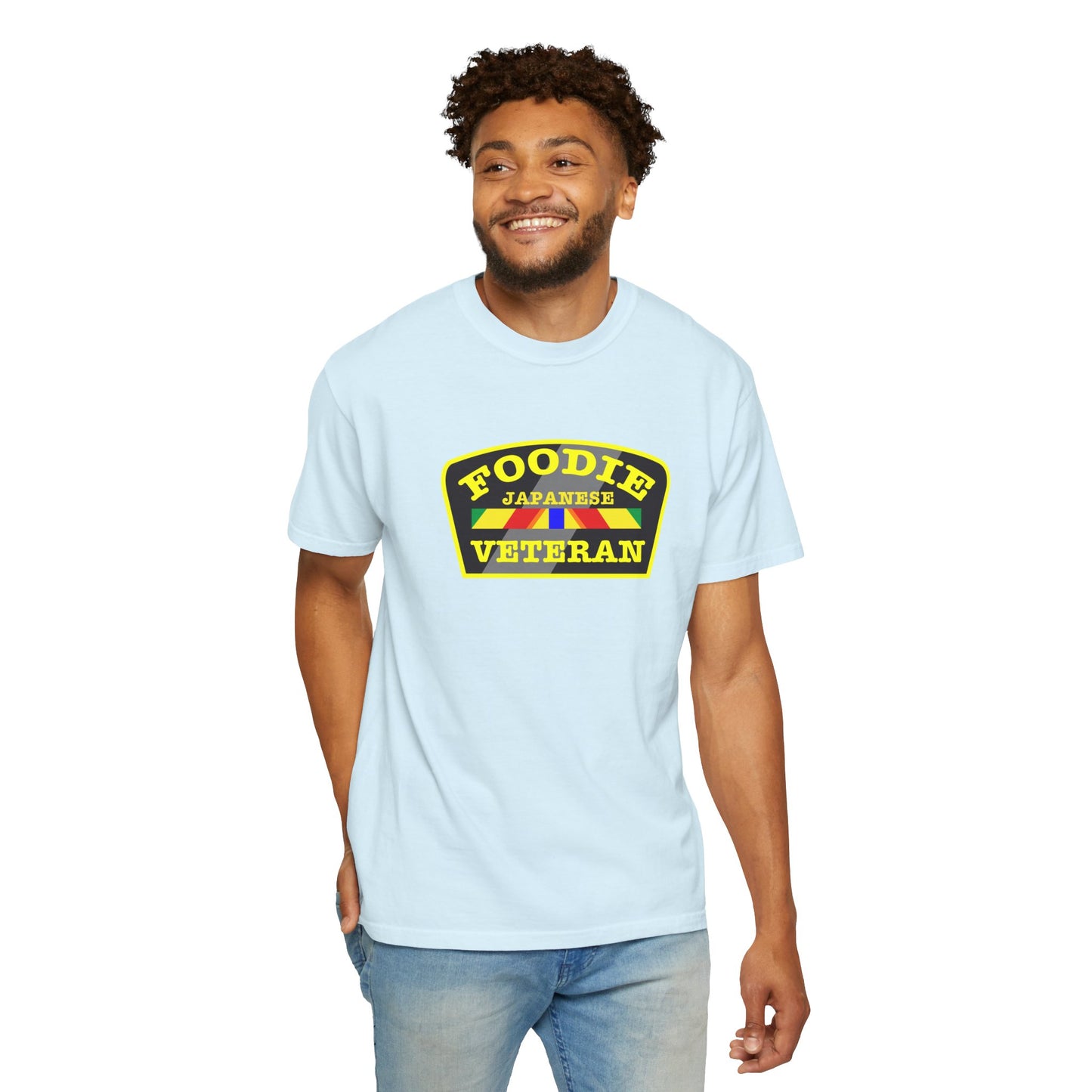 Foodie Veteran Japanese Flag T-Shirt